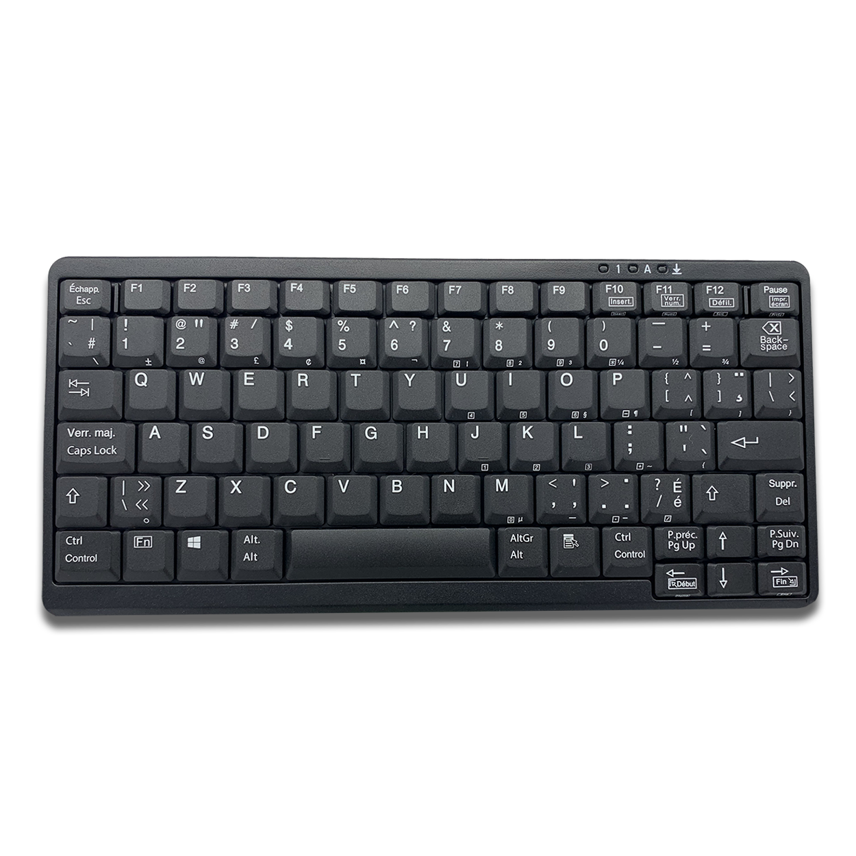 Mini Clavier Bilingue KBA-ST83FE-USB-BL